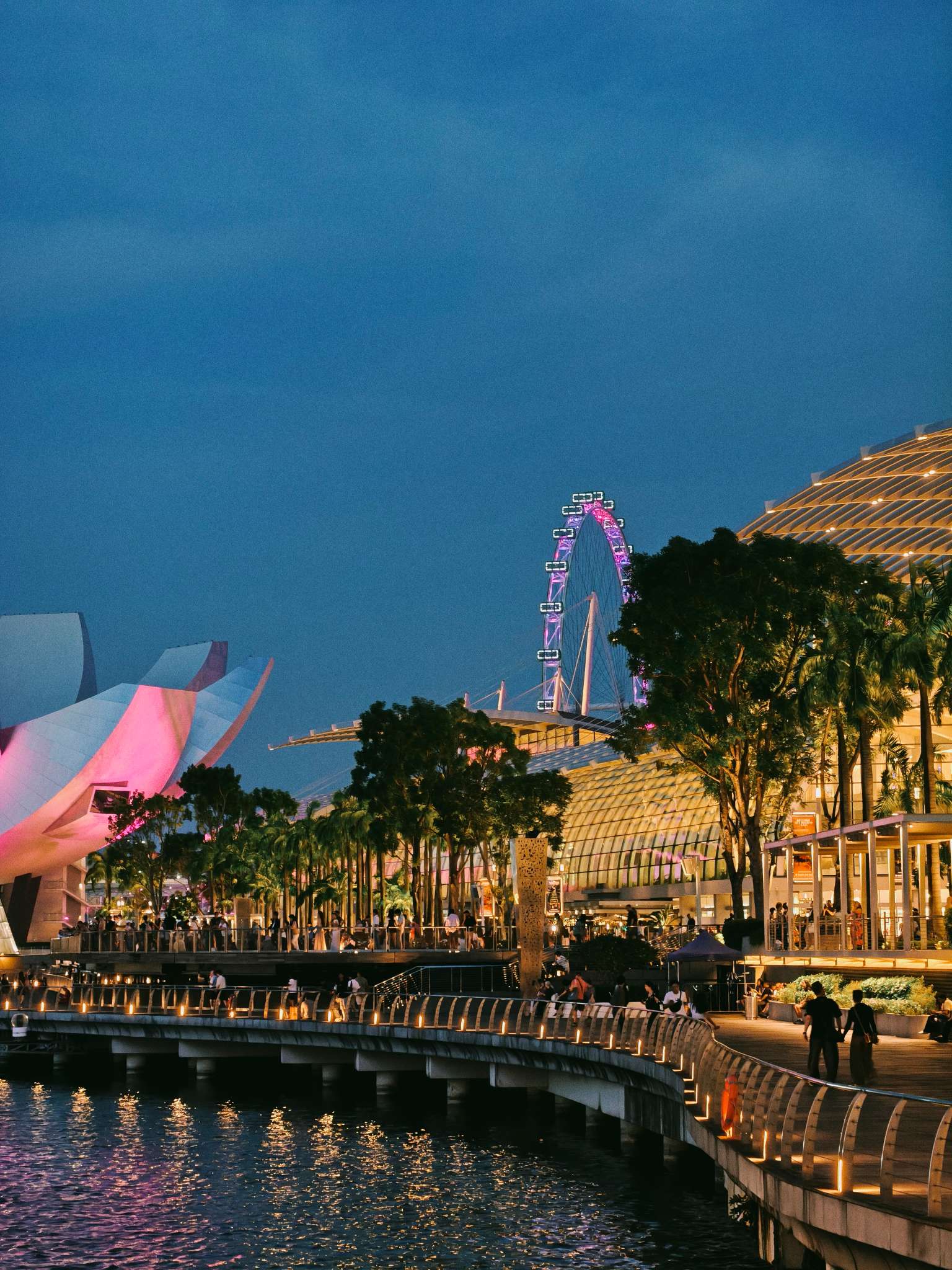 Singapore Marina Bay Skyline